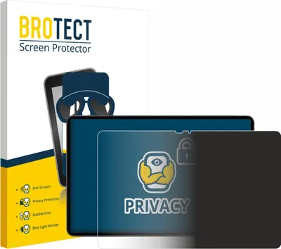 Produktbild von BROTECT Sichtschutzfolie für VALE V12X LTE-8128 12.6" Anti-Spy Privacy Sichtschutz Blickschutz Folie Blaulicht-Schutz