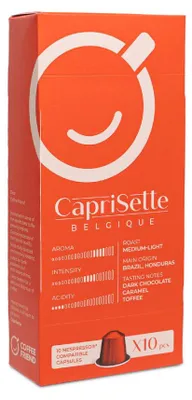 Obrázok produktu pre Kávové kapsule pre kávovary Nespresso® Caprisette Belgique, 10 ks.