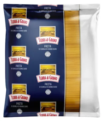 Obrázok produktu pre Špagety Terra Di Grano 5000 g – talianske špagety z tvrdej pšenice z krupice, 5 kg hromadné balenie