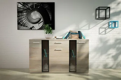Produktbild von Kommode für das Wohnzimmer SANA – Sonoma-Eiche