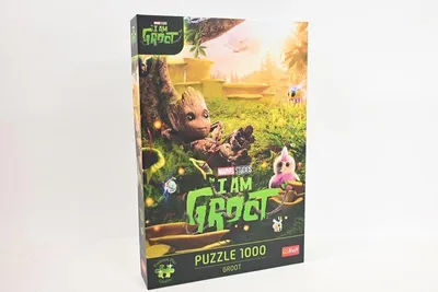 Produktbild von TREFL Puzzle Premium Plus Marvel: Ich bin Groot 1000 Teile