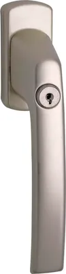 Produktbild von MACO Fenstergriff HARMONY - Sperrzylinder, VK 7x35 mm, Alu champagne eloxiert