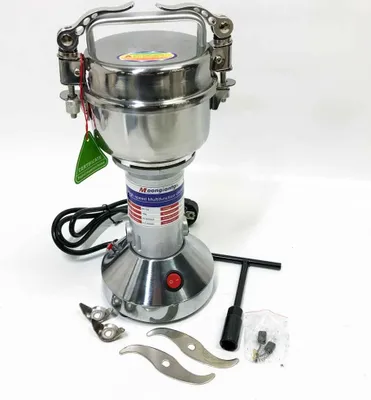 Produktbild von Moongiantgo Elektrische Getreidemühle 150g Gewürzmühle Edelstahl, Kommerzieller Motor 950W 28000 U/min, 30s Hochgeschwindigkeits-Feinfeinschleifen