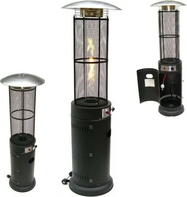 Obrázek produktu pro Plynový ohřívač Fire pillar patio heater 56703 Plynový sálavý ohřívač 11kw Heizpilz Heizer