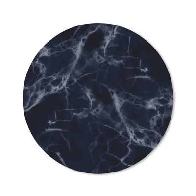 Produktbild von MuchoWow® Mauspad Mousepad Marmor - Schwarz - Weiß 20x20 cm - Mousepads - Maus Mat - Pad - Mausunterlage - Schreibtischmatte