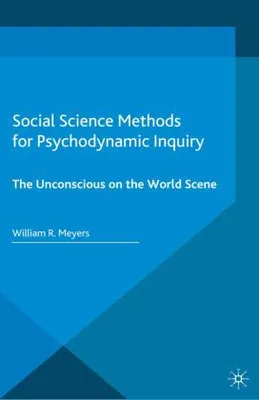 Obrázok produktu pre Social Science Methods for Psychodynamic Inquiry