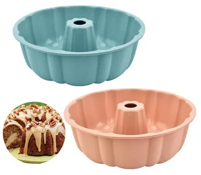 Produktbild von Silikon Gugelhupfform 2 Stück Ø 25 cm Kuchenform Backform