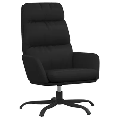 Zdjęcie produktu dla vidaXL Fotel Relax czarny imitacja skóry