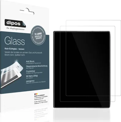 Produktbild von 2x Schutzfolie für Weintek cMT2078x - Anti-Shock 9H Folie dipos Glass Kunststoffglas