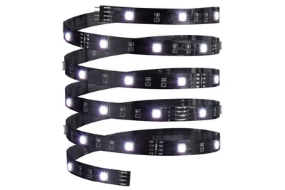 Produktbild von Paulmann 702.52, Universalstreifenleuchte, Ambiente, Drinnen, Klebeband, Schwarz, III