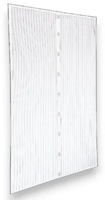 Immagine prodotto di Zanzariera a tenda magnetica bianca per esterno e interno - 150x180 cm