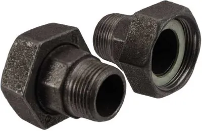 Produktbild von Pumpenanschlussverschraubung aus Temperguss, Rp 1 1/4" x G 2" AG