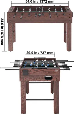 Zdjęcie produktu dla Stół do piłkarzyków – gra stołowa – stół do piłkarzyków – gra dla młodzieży – sport zespołowy – piłka nożna