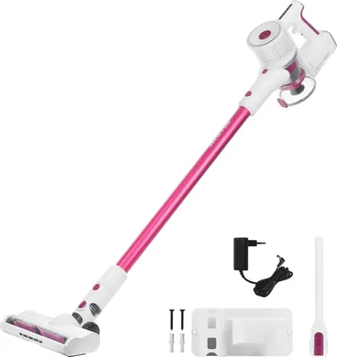 Produktbild von Genius Invictus X3 Facelift Kabelloser Akku-Handstaubsauger 11-TLG., Akkustaubsauger Stielstaubsauger mit HEPA Filter, LED Licht, 160 W, Staubsauger