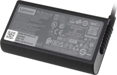 Produktbild von Lenovo Netzteil mit USB-C Anschluss, inklusive Stromkabel - Netzteil für PC/Server - 65 W