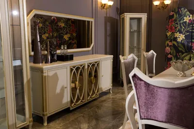Produktbild von Luxus Esszimmer Esstisch Stuhl Set Gruppe Garnitur Tisch Tische Garnitur 5tlg.