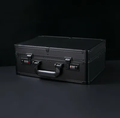 Obrázek produktu pro Přenosný kadeřnický úložný box Stylist Salon Case Tool Organizér 40*28*16cm Black