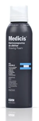 Immagine prodotto di Isdin Medicisa, con Dermofoam per la rasatura della pelle sensibile, 200 ml