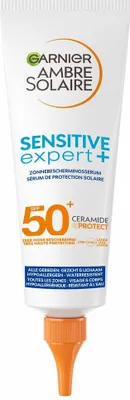 Produktbild von Garnier - Ambre Solaire - Sonnenschutzserum - Sensitive Expert - LSF 50+ - 125 ml - 1 Stück