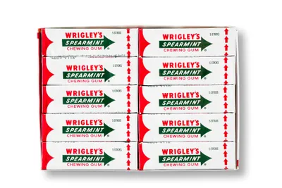 Produktbild von Wrigley's Spearmint Kaugummi Multipack - 20 x 5 Streifen