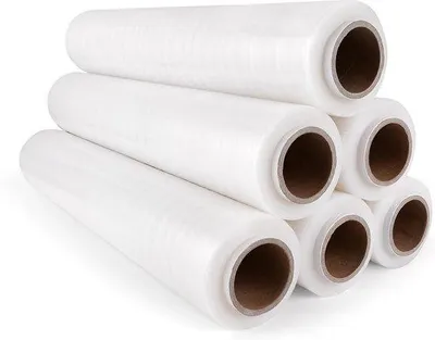 Produktbild von Famanu Stretchfolie 6 Rollen Transparent 50 cm 1,5 kg - Verpackungsfolie