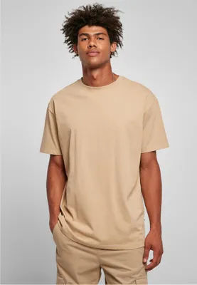 Produktbild von Urban Classics TB3085 | Organic Basic Tee Herren T-Shirt - Farbe: unionbeige - Größe: XL