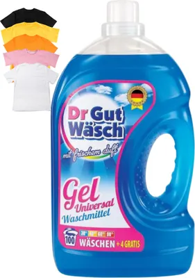 Zdjęcie produktu dla Dr Gut Wasch Żel Do Prania Uniwersalny 3.15L 100 Prań