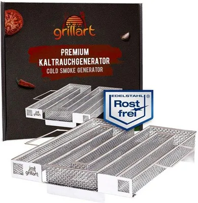 Obrázek produktu pro Solidchoice – Generátor studeného kouře z nerezové oceli pro kouření masa a sýrů