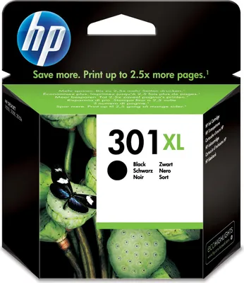 Zdjęcie produktu dla Czarny wkład drukujący HP nr 301 XL (CH563EE)