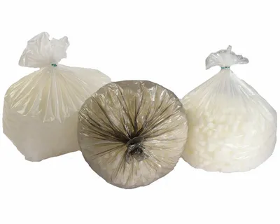 Produktbild von 40x Müllsäcke Müllbeutel LDPE 70 L 630 x 850 mm 14 my weiss