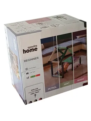 Produktbild von QUADRO Beginner HOME, 0,6 Jahr(e), 3 Jahr(e), Schwarz, Blau, Grau, Weiß