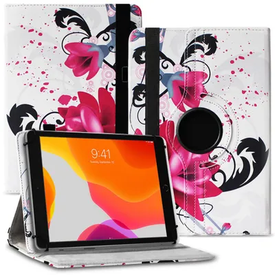 Produktbild von Tablet Hülle für Pritom M10 10,1 Zoll Tasche Schutzhülle Case Cover 360 DrehbarFarben:Motiv 6