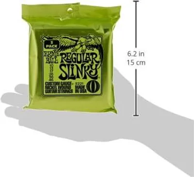 Immagine prodotto di Ernie Ball Regular Slinky Elettrico 6 pz Acciaio Chitarra