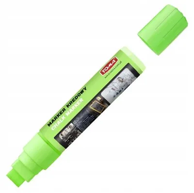 Zdjęcie produktu dla Marker kreidowy Toma Kreidemarker TO-290, kolor zielony, wymiary 15x8 mm