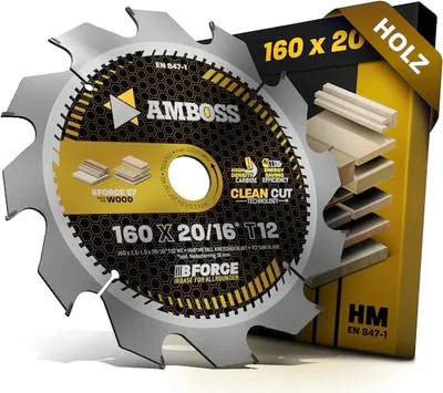 Produktbild von HM Kreissägeblatt - 160 x 1.5/1.0 x 20 Z12 WZ