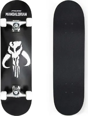 Produktbild von Star Wars Skateboard Perfekt für Gehwege & Parks 79x20x12 cm