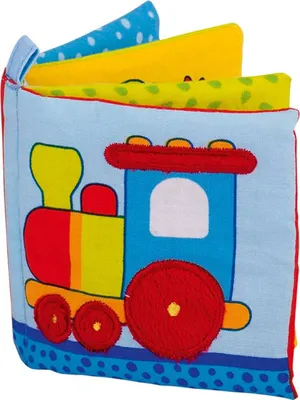 Produktbild von GOKI Raschelbuch aus Baumwolle mit Quietsche