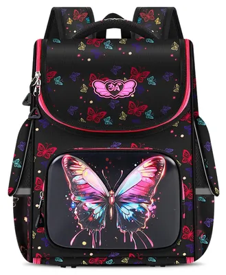 Image de Sac à dos scolaire léger pour filles, ergonomique et résistant à l'eau