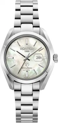 Produktbild von Damenarmbanduhr ROAMER 996990 41 20 20 Silber klassisch fürs Schwimmen.