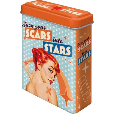 Produktbild von Nostalgic -Art - Turn Your Scars Into Stars - Pflasterdose