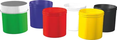 Produktbild von 6 Schulmalfarben mit je 20ml / 6 verschiedene Farben
