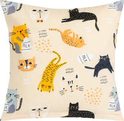 Immagine prodotto di Cuscino ADÉLA - 40x40 cm - Beige,Nero,Grigio