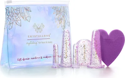 Immagine prodotto di CRYSTALLOVE - Coppetta in silicone per il massaggio di viso e corpo