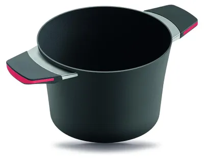 Zdjęcie produktu dla Gastrolux Squalit garnek indukcyjny z pokrywką - 2,5L - 20 cm - Czerwony 37250R