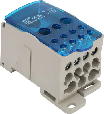 Produktbild von UKK-250A DIN-Schienen-Klemmenblock-Verteilerkasten Universal-Stromverteilerkasten