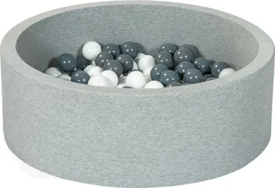 Produktbild von Bällebad Spielplatz + 200 Bälle weiß, grau