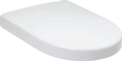 Immagine prodotto di Villeroy & Boch Sedile per WC Subway 9M55Q1 con funzione di sgancio rapido Cerniere in acciaio inox Bianco Alpino - 9M55Q101