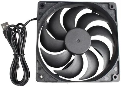 Zdjęcie produktu dla Cichy wentylator 120x120x25 mm do procesora z złączem USB