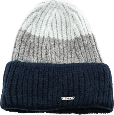 Produktbild von Wintermütze mit Innenfutter Uni Strickmütze Beaniemütze - warmhaltend Blau
