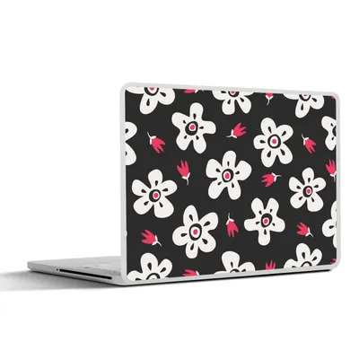 Obrázok produktu pre Nálepka na notebook - 15 palcov - Vzory - Kvety - Hviezdy